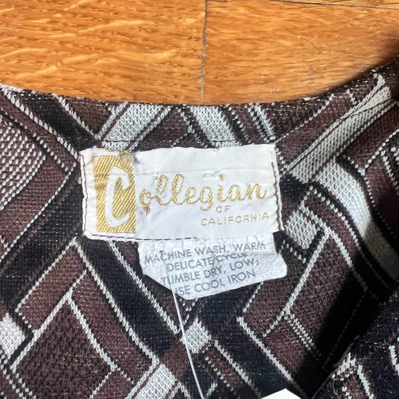 Vintage 1970s Collegian of California Long Sleeve Shirt - Picture 2 of 4